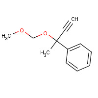 15962-97-7 2-(methoxymethoxy)but-3-yn-2-ylbenzene chemical structure