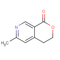 2202-12-2 6-methyl-3,4-dihydropyrano[3,4-c]pyridin-1-one chemical structure
