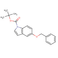 170147-29-2 tert-butyl 5-phenylmethoxyindole-1-carboxylate chemical structure