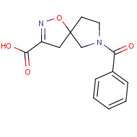 1215034-85-7 7-benzoyl-1-oxa-2,7-diazaspiro[4.4]non-2-ene-3-carboxylic acid chemical structure