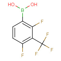 769937-40-8 [2,4-difluoro-3-(trifluoromethyl)phenyl]boronic acid chemical structure
