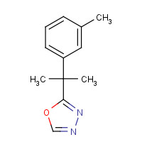 1026444-42-7 2-[2-(3-methylphenyl)propan-2-yl]-1,3,4-oxadiazole chemical structure