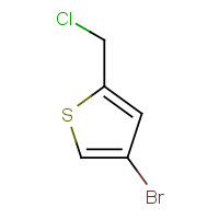 170859-70-8 4-bromo-2-(chloromethyl)thiophene chemical structure