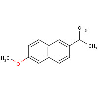 92297-66-0 2-methoxy-6-propan-2-ylnaphthalene chemical structure