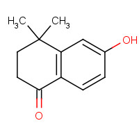 28204-62-8 6-hydroxy-4,4-dimethyl-2,3-dihydronaphthalen-1-one chemical structure