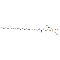 106868-86-4 1-octadecyl-3-(3-triethoxysilylpropyl)urea chemical structure