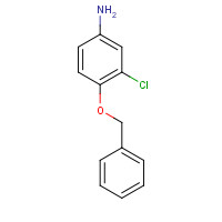 59404-86-3 3-chloro-4-phenylmethoxyaniline chemical structure