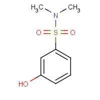 30988-91-1 3-hydroxy-N,N-dimethylbenzenesulfonamide chemical structure