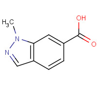 1031417-77-2 1-methylindazole-6-carboxylic acid chemical structure