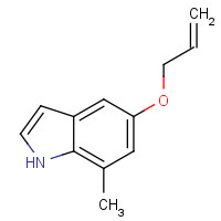 1481630-51-6 7-methyl-5-prop-2-enoxy-1H-indole chemical structure