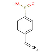 60081-74-5 4-ethenylbenzenesulfinic acid chemical structure