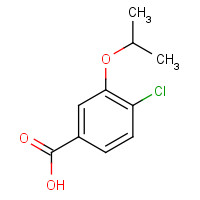 856165-82-7 4-chloro-3-propan-2-yloxybenzoic acid chemical structure