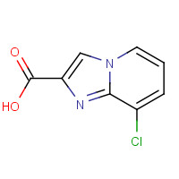 1020038-45-2 8-chloroimidazo[1,2-a]pyridine-2-carboxylic acid chemical structure