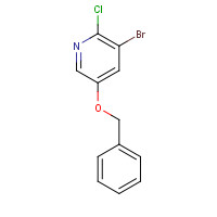 864775-95-1 3-bromo-2-chloro-5-phenylmethoxypyridine chemical structure