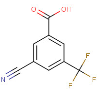942077-16-9 3-cyano-5-(trifluoromethyl)benzoic acid chemical structure