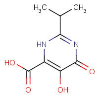 954241-05-5 5-hydroxy-4-oxo-2-propan-2-yl-1H-pyrimidine-6-carboxylic acid chemical structure