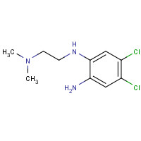 1137-92-4 4,5-dichloro-2-N-[2-(dimethylamino)ethyl]benzene-1,2-diamine chemical structure