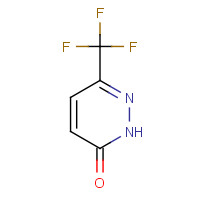174607-36-4 3-(trifluoromethyl)-1H-pyridazin-6-one chemical structure