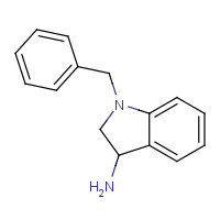 939759-36-1 1-benzyl-2,3-dihydroindol-3-amine chemical structure