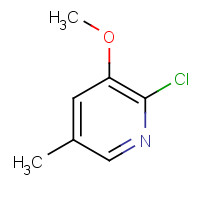 1203499-46-0 2-chloro-3-methoxy-5-methylpyridine chemical structure