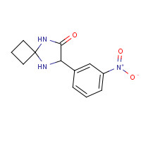 1272755-97-1 6-(3-nitrophenyl)-5,8-diazaspiro[3.4]octan-7-one chemical structure