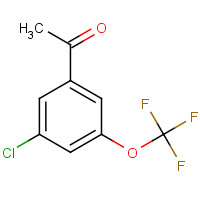 886503-42-0 1-[3-chloro-5-(trifluoromethoxy)phenyl]ethanone chemical structure