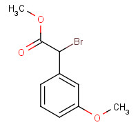 86215-57-8 methyl 2-bromo-2-(3-methoxyphenyl)acetate chemical structure