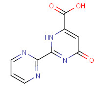 1261079-77-9 4-oxo-2-pyrimidin-2-yl-1H-pyrimidine-6-carboxylic acid chemical structure