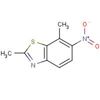 72206-94-1 2,7-dimethyl-6-nitro-1,3-benzothiazole chemical structure