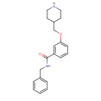 1443208-22-7 N-benzyl-3-(piperidin-4-ylmethoxy)benzamide chemical structure