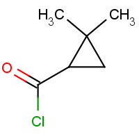50675-57-5 2,2-dimethylcyclopropane-1-carbonyl chloride chemical structure