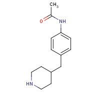 188605-31-4 N-[4-(piperidin-4-ylmethyl)phenyl]acetamide chemical structure