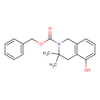 1430564-01-4 benzyl 5-hydroxy-3,3-dimethyl-1,4-dihydroisoquinoline-2-carboxylate chemical structure