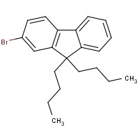 88223-35-2 2-bromo-9,9-dibutylfluorene chemical structure