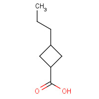 66016-17-9 3-propylcyclobutane-1-carboxylic acid chemical structure
