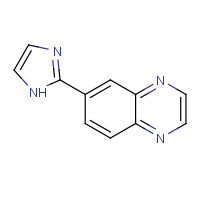 31990-81-5 6-(1H-imidazol-2-yl)quinoxaline chemical structure