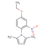 647843-28-5 1-(4-ethoxy-2-nitrophenyl)-2,5-dimethylpyrrole chemical structure
