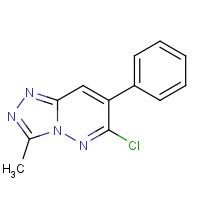 54248-86-1 6-chloro-3-methyl-7-phenyl-[1,2,4]triazolo[4,3-b]pyridazine chemical structure