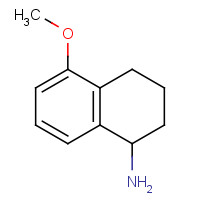 52372-97-1 5-methoxy-1,2,3,4-tetrahydronaphthalen-1-amine chemical structure