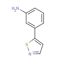 904086-00-6 3-(1,2-thiazol-5-yl)aniline chemical structure