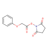 38678-58-9 (2,5-dioxopyrrolidin-1-yl) 2-phenoxyacetate chemical structure