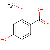 90111-34-5 4-hydroxy-2-methoxybenzoic acid chemical structure