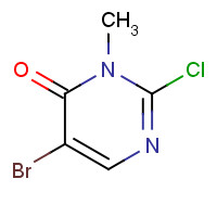 946505-27-7 5-bromo-2-chloro-3-methylpyrimidin-4-one chemical structure