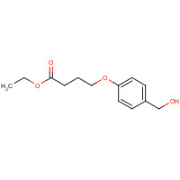 174884-11-8 ethyl 4-[4-(hydroxymethyl)phenoxy]butanoate chemical structure