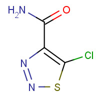 64837-51-0 5-chlorothiadiazole-4-carboxamide chemical structure