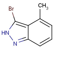1082042-31-6 3-bromo-4-methyl-2H-indazole chemical structure