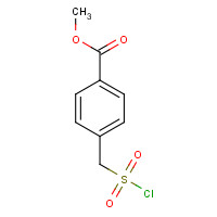 130047-14-2 methyl 4-(chlorosulfonylmethyl)benzoate chemical structure