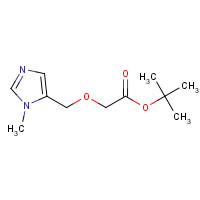 945422-94-6 tert-butyl 2-[(3-methylimidazol-4-yl)methoxy]acetate chemical structure