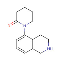 1157573-95-9 1-(1,2,3,4-tetrahydroisoquinolin-5-yl)piperidin-2-one chemical structure