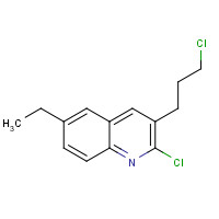 948294-64-2 2-chloro-3-(3-chloropropyl)-6-ethylquinoline chemical structure